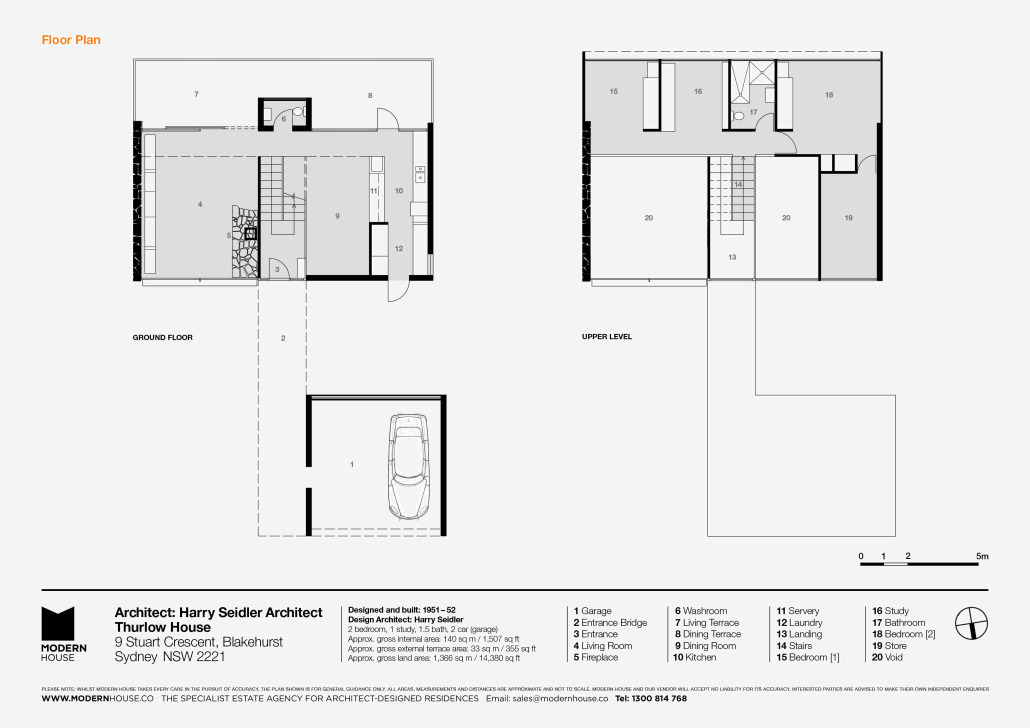 Modern House | Thurlow House by Harry Seidler Architect