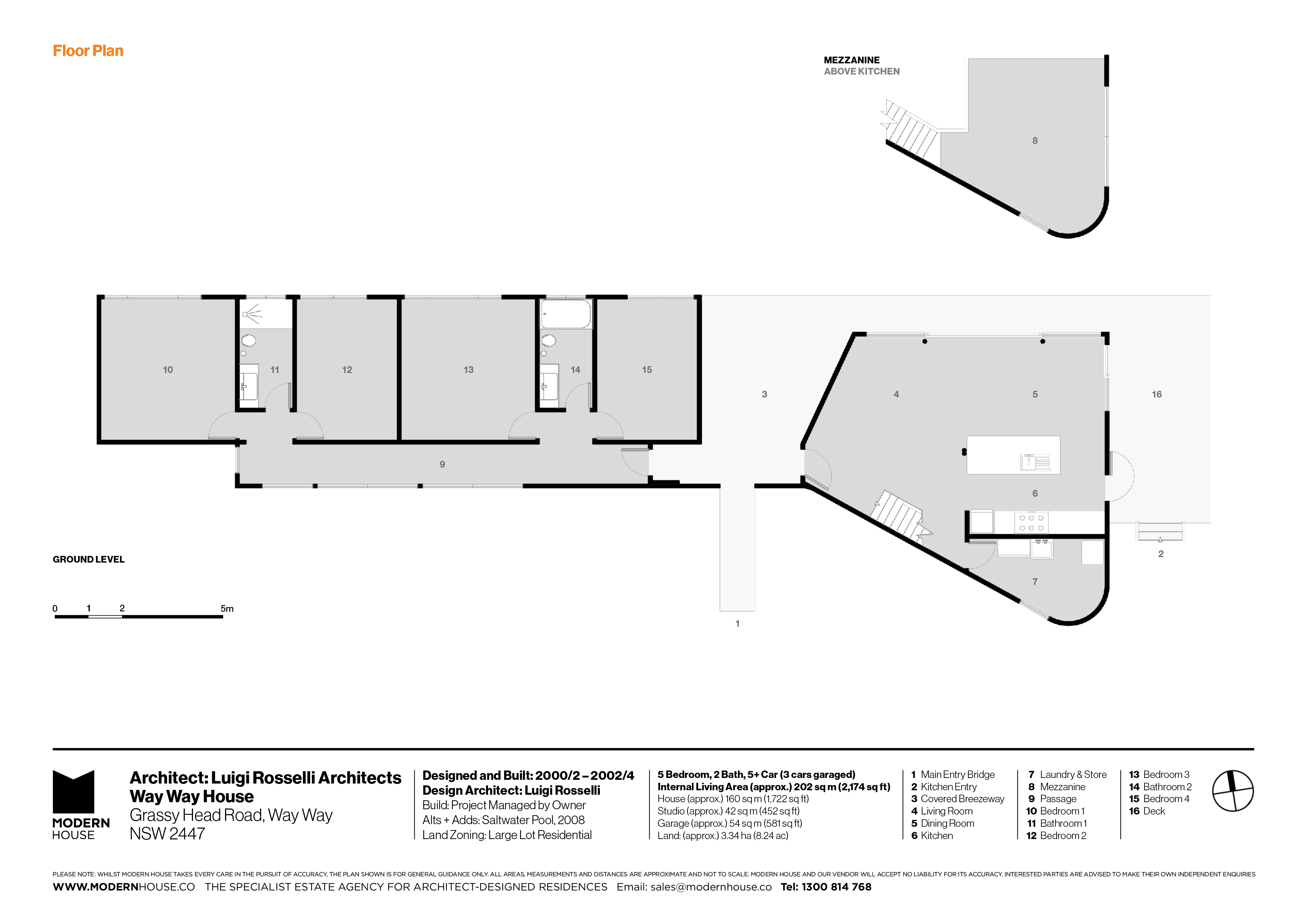 Modern House Way Way House By Luigi Rosselli Architects